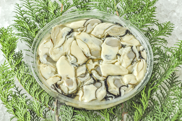 剥き牡蠣パック 加熱用 八面六臂