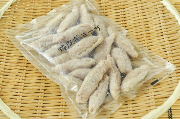 鶏皮ぎょうざ