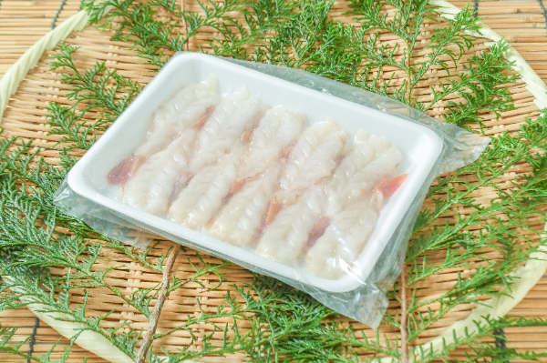 お造り用アルゼンチン赤エビ開き　120gr10尾