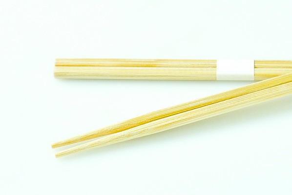 白帯巻き　竹角箸 (2)