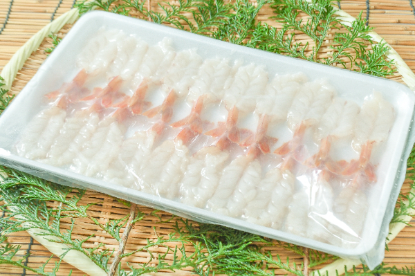 お造り用アルゼンチン赤エビ開き　240gr20尾