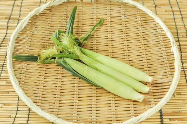 皮付きヤングコーン 25本サイズ 八面六臂