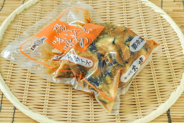 揚げ茄子の味噌炒め（冷凍）