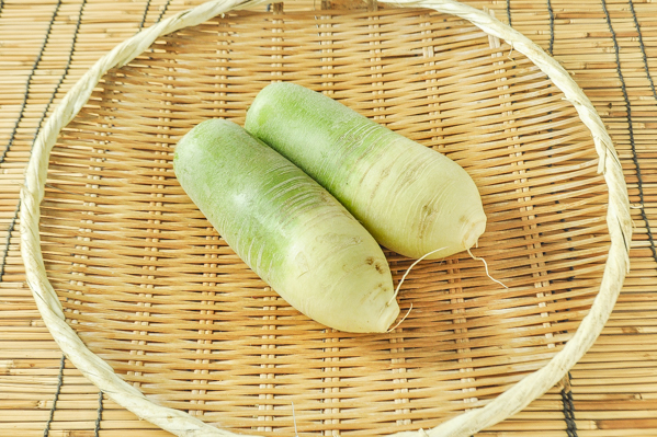 ビタミン大根 青大根 八面六臂