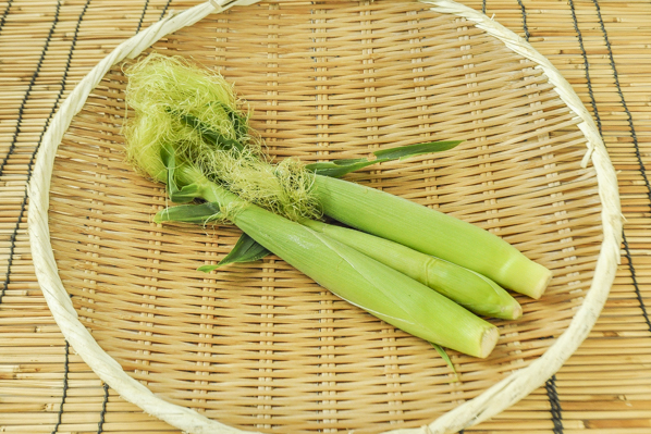 皮付きヤングコーン 1本サイズ 八面六臂