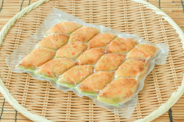 豆乳入り野菜笹かまぼこ
