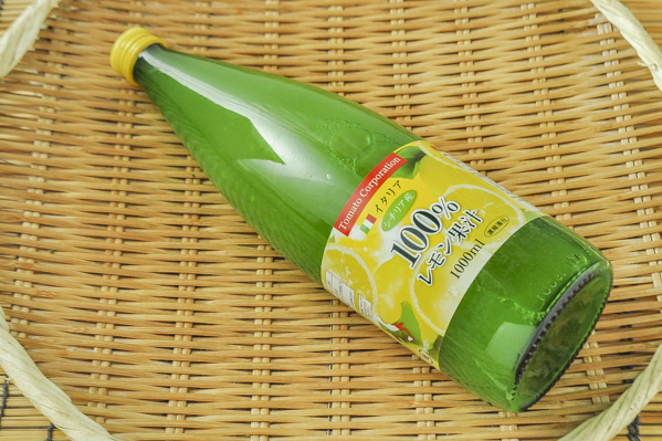 レモン果汁100％濃縮還元