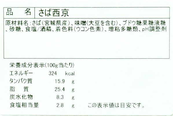 サバ西京漬け (2)