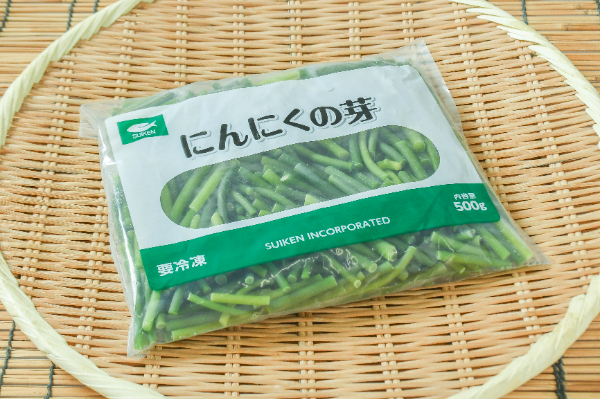 IQFカットにんにくの芽