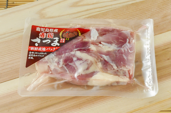 【冷蔵】赤鶏さつまモモ肉１枚（産地パック