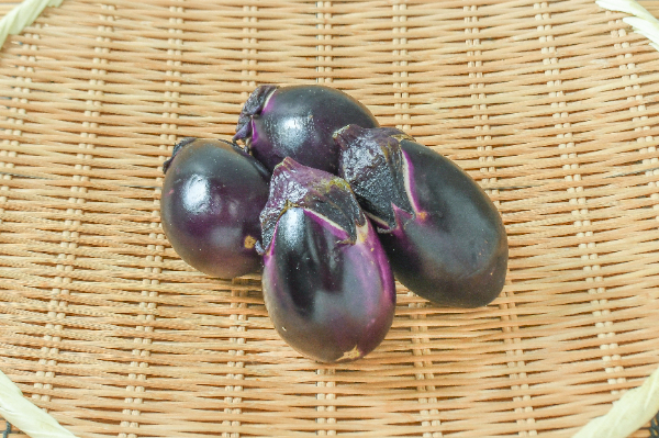 ぼんてん丸茄子　350gr