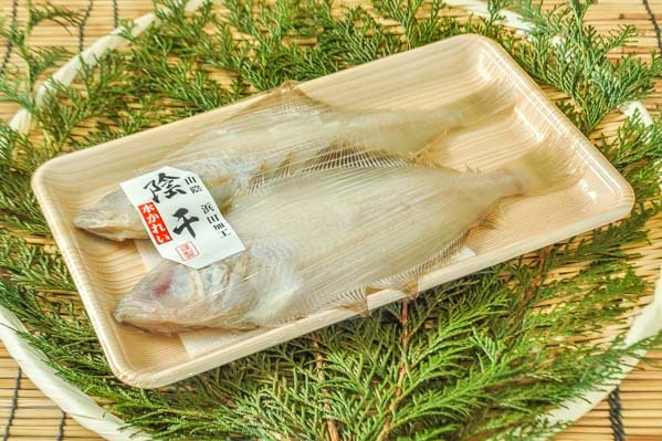 陰干し水カレイ