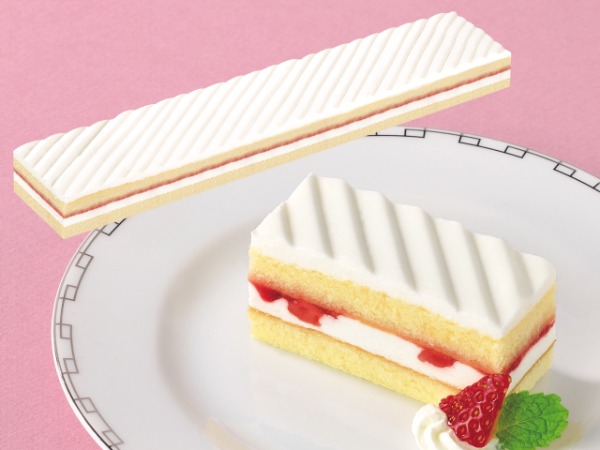 フリーカットケーキ　いちごショートケーキ（北海道産生クリーム使用）_商品イメージ_単体つき_20春