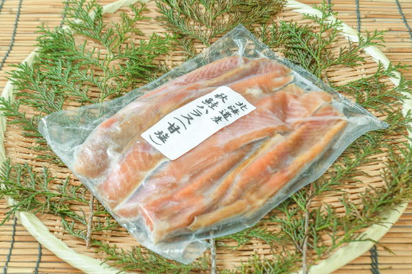定塩秋鮭ハラス