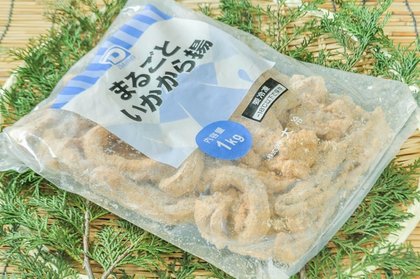 いか丸ごと唐揚げ（冷凍） 【業務用食材の仕入れなら八面六臂】