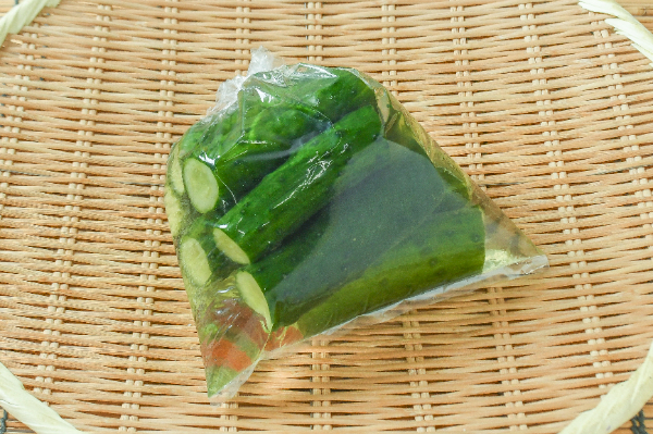青しそ胡瓜漬け