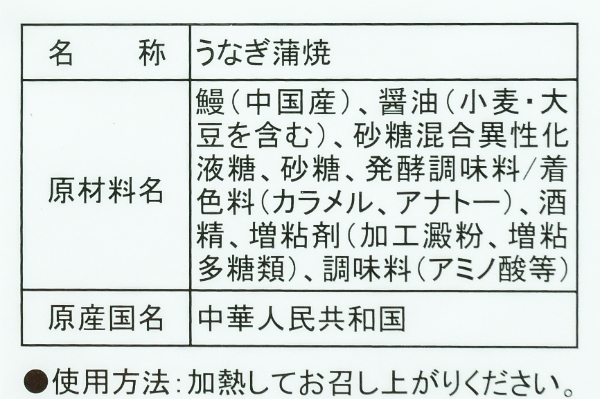 うなぎ蒲焼き (2)