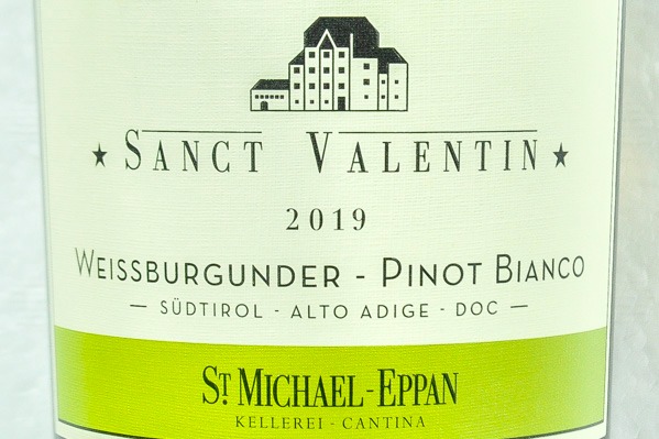 Sanct Valentin Pinot Bianco（サンクト・ヴァレンティン・ピノ