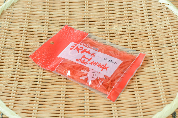 千切り紅生姜