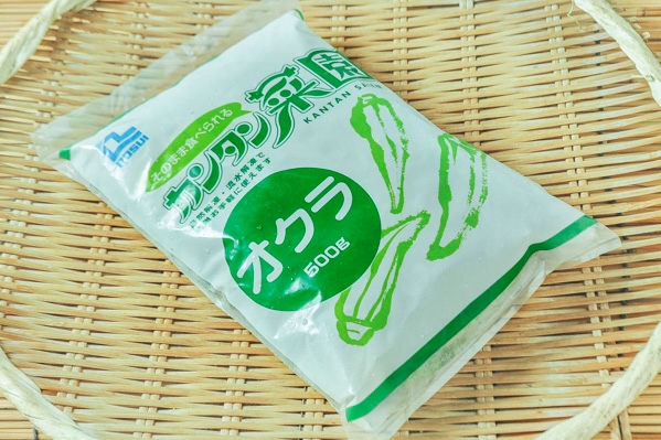 IQFオクラ（冷凍）500gr