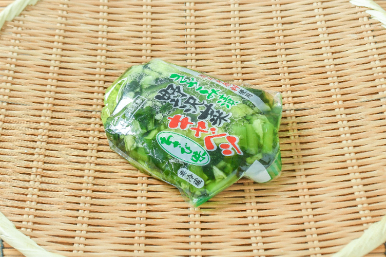 刻み野沢菜キャベツ漬け（わさび味）
