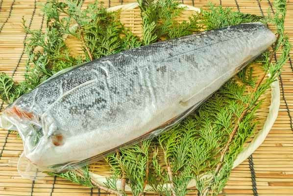 定塩銀鮭フィレ（養殖） 1-1.2kg (1)