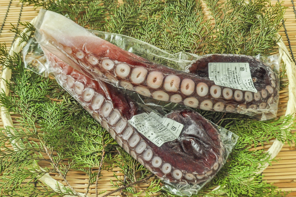 ボイル水タコ足