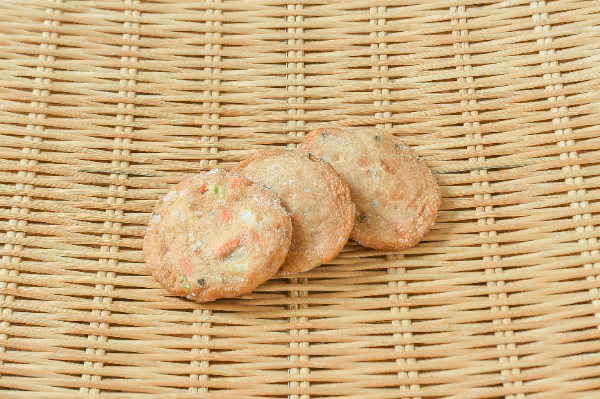 ごまにんじん天