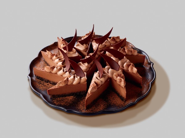 レアチョコ（ベルギー産チョコレート使用）　フリーカットケーキ　【業務用食材の仕入れなら八面六臂】
