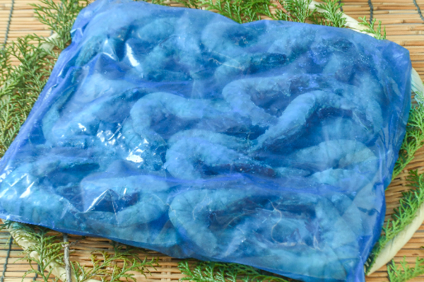 （株式会社ノースイ）活冷天然海老（ブラウンタイガー）（生食用）40尾