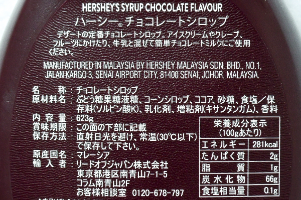 チョコレートシロップ (2)