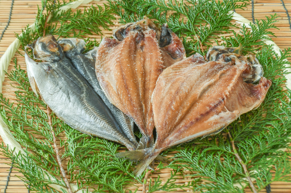 あじ開き昆布醤油干し