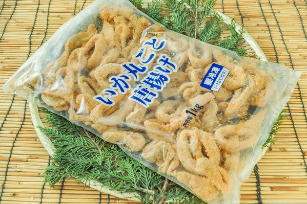 いか丸ごと唐揚げ