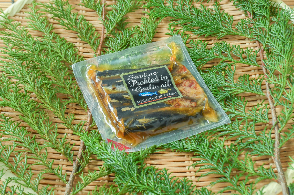 いわしのガーリックオイル漬け
