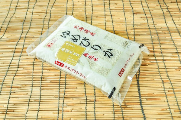 北海道美瑛米ゆめぴりか（無洗米）2kg