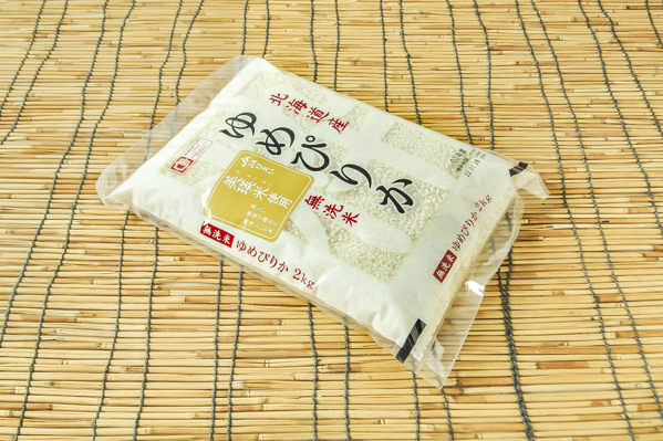 北海道美瑛米ゆめぴりか（無洗米）2kg