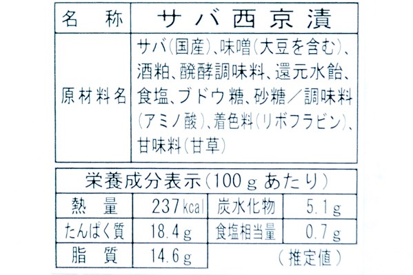 （三富産業株式会社）さば西京漬け (2)