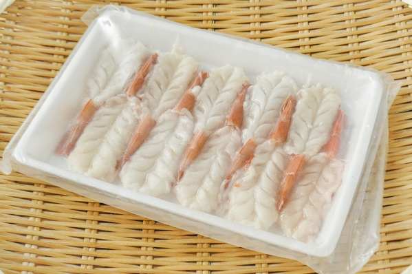 生冷赤海老開き