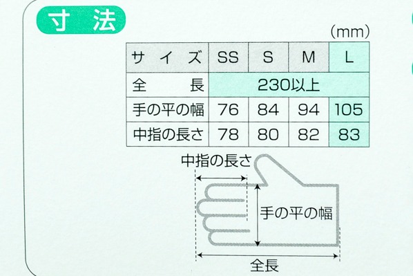 ニトリルウルトラライトPF（ブルー） (1)