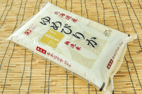 北海道美瑛米ゆめぴりか（無洗米）5kg