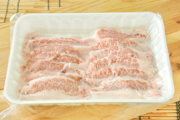 米澤豚一番育ち豚トロスライス（冷凍）