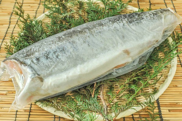 定塩秋鮭フィレ（2級） (1)