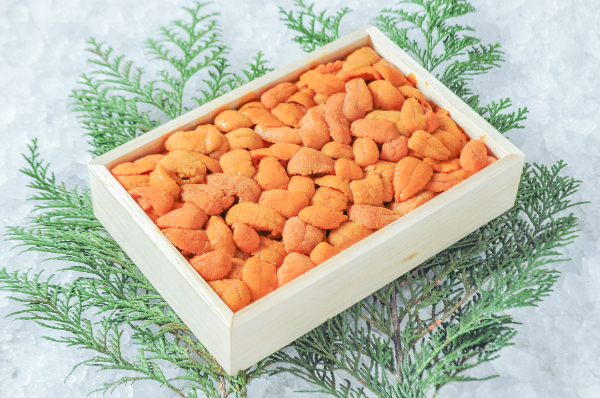 ムラサキウニ（Aバラ） 【業務用食材の仕入れなら八面六臂】