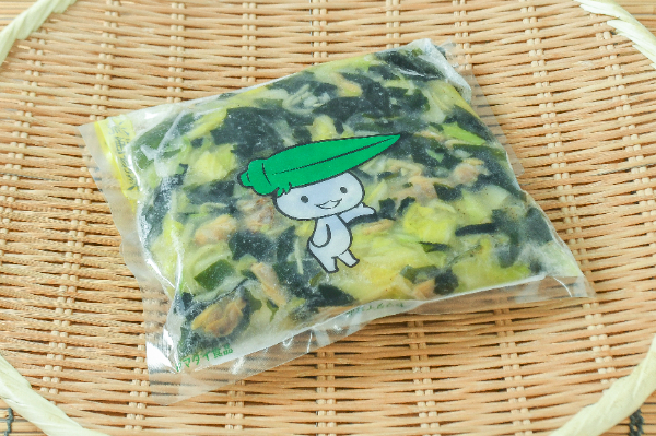 生姜入りあさりとキャベツの炊き合わせ