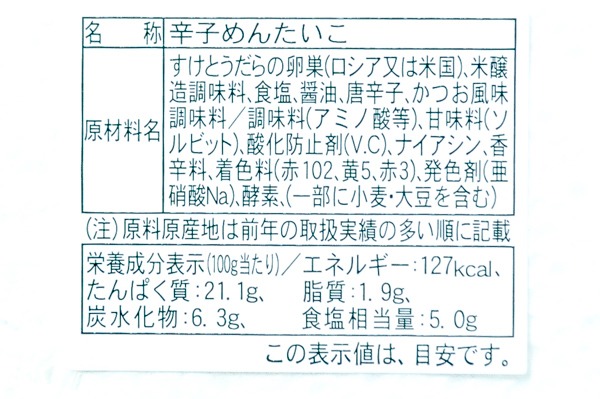 （株式会社華・ふくいち）辛子明太子（切子）（冷凍） (2)