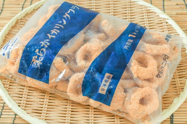 柔らかイカリングフライ