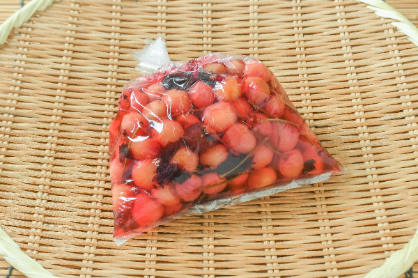 さくらんぼ漬け