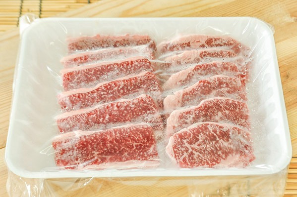 松阪牛カルビ焼肉用（A5）