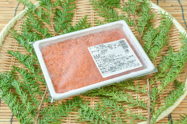 （釧路丸水株式会社）鮭いくら醤油漬（チャム）