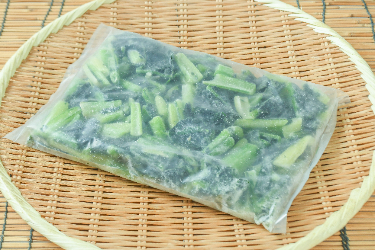 IQFカット小松菜（5cm）